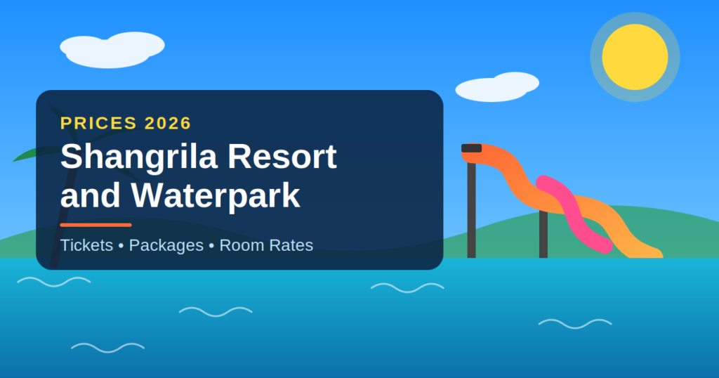 shangrila resort and waterpark prices